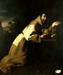 Francisco de Zurbarбn - Saint Francis in Meditation